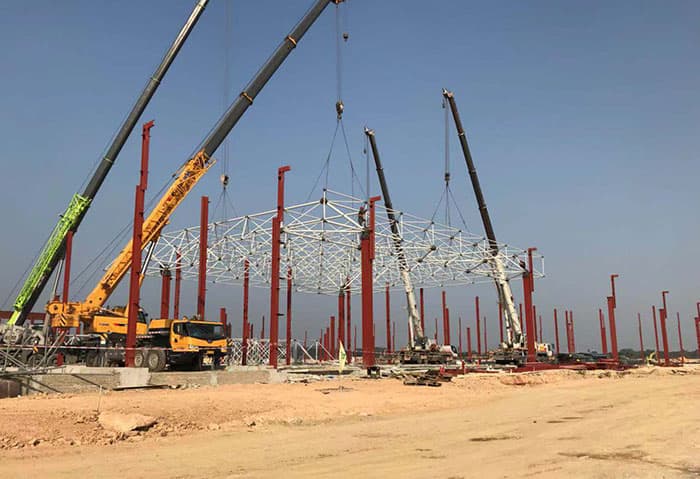 东港网架加工厂